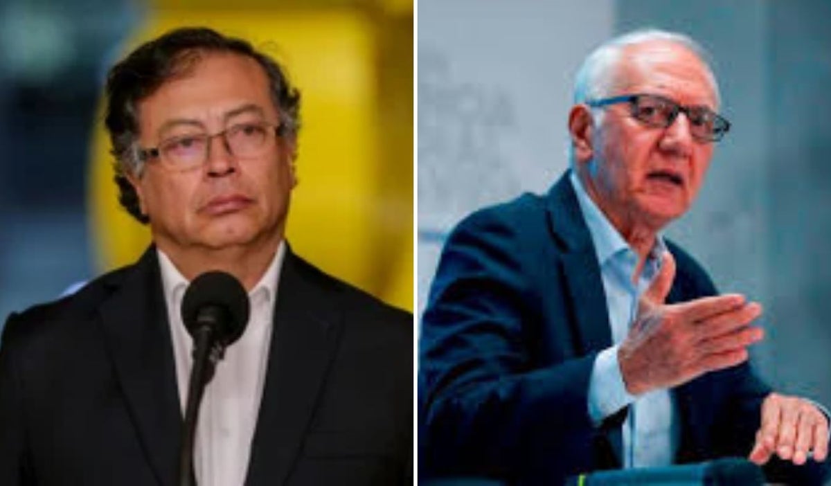 Gustavo Petro y Guillermo Alfonso Jaramillo