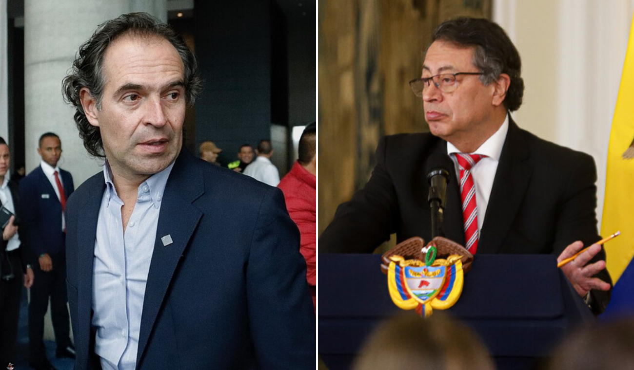 Federico Gutiérrez y Gustavo Petro