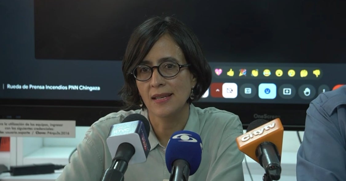 Ministra de Ambiente Susana Muhamad