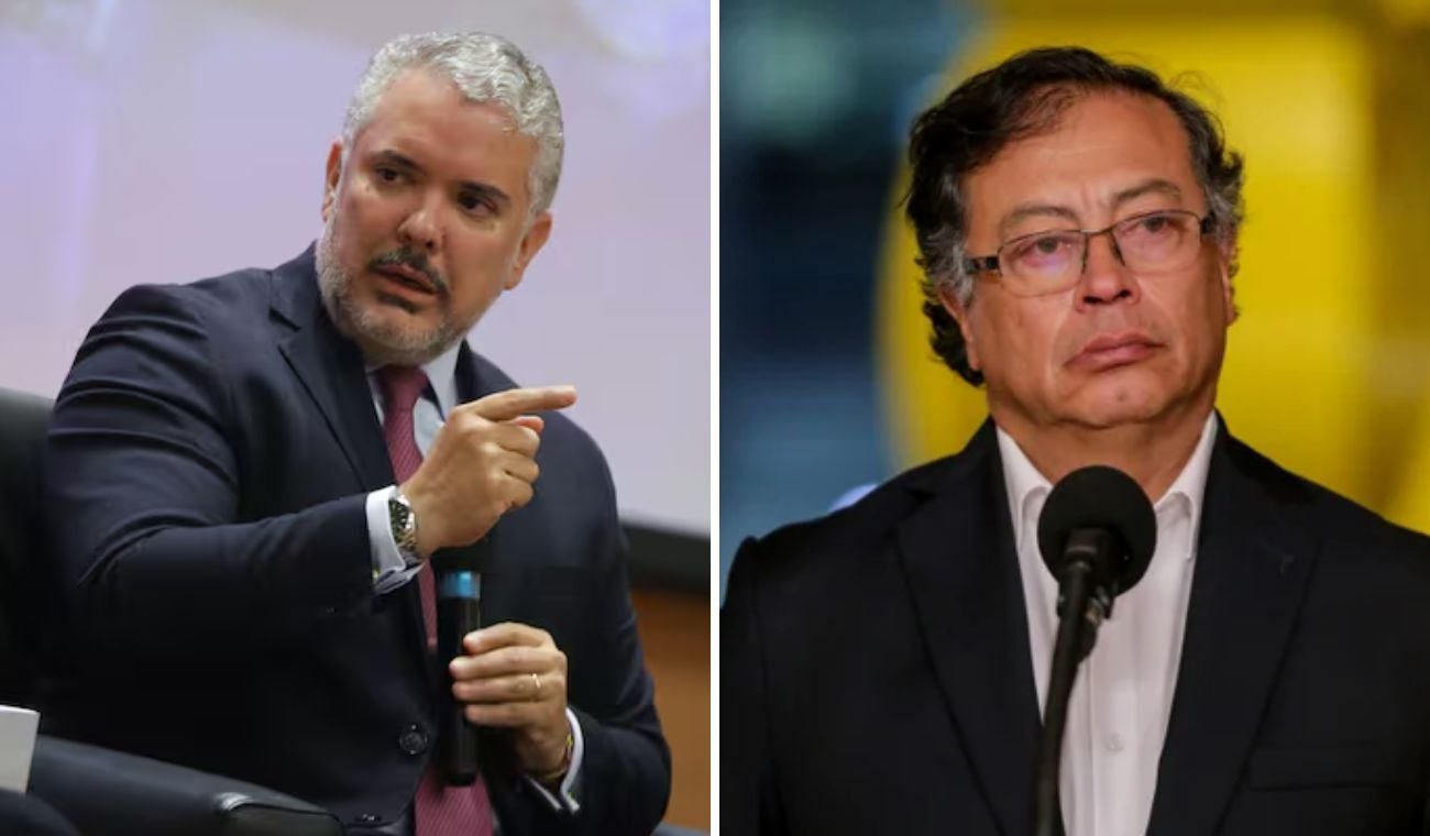 Iván Duque y Gustavo Petro