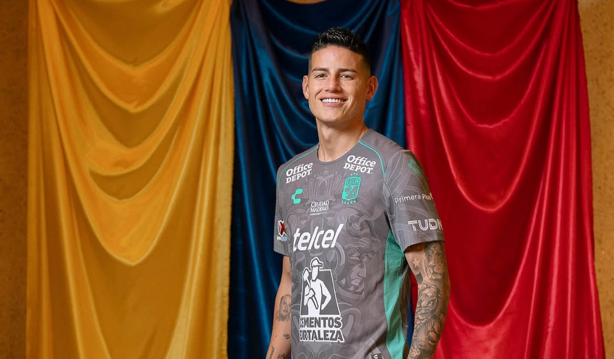 James Rodríguez firma con el Club León de México