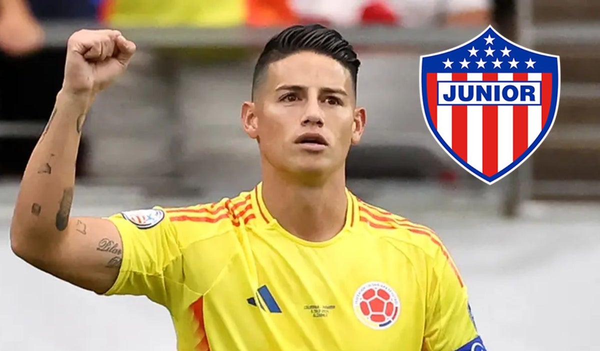 James Rodríguez al Junior