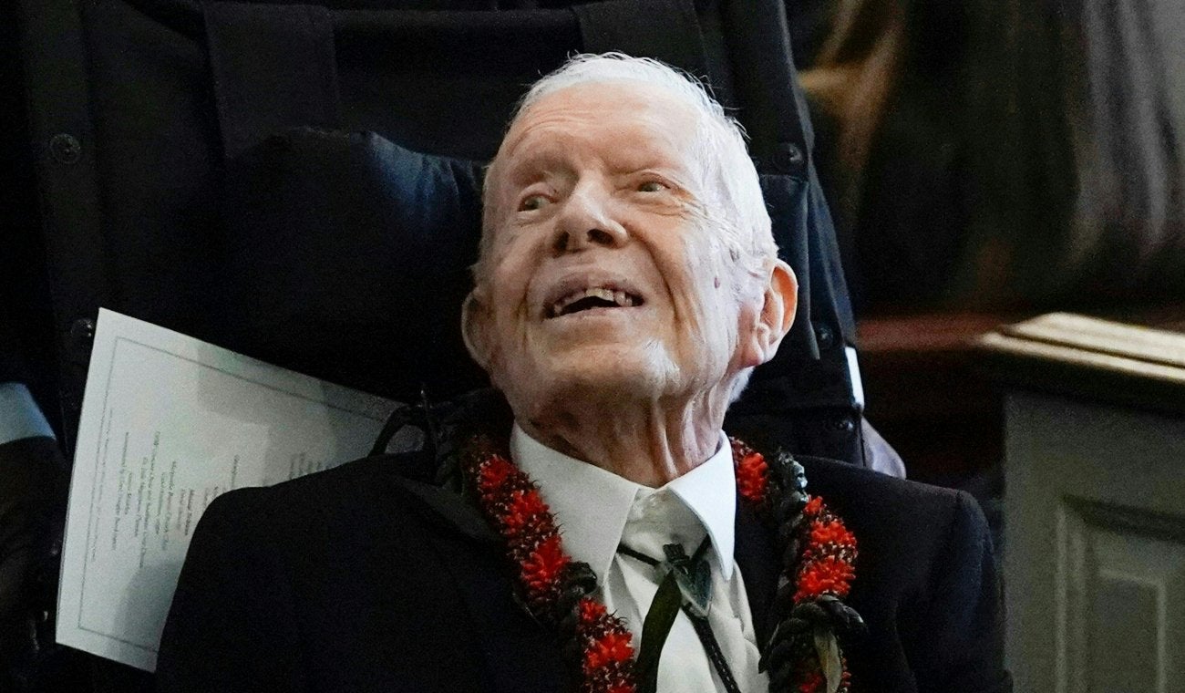 Jimmy Carter, expresidente de Estados Unidos