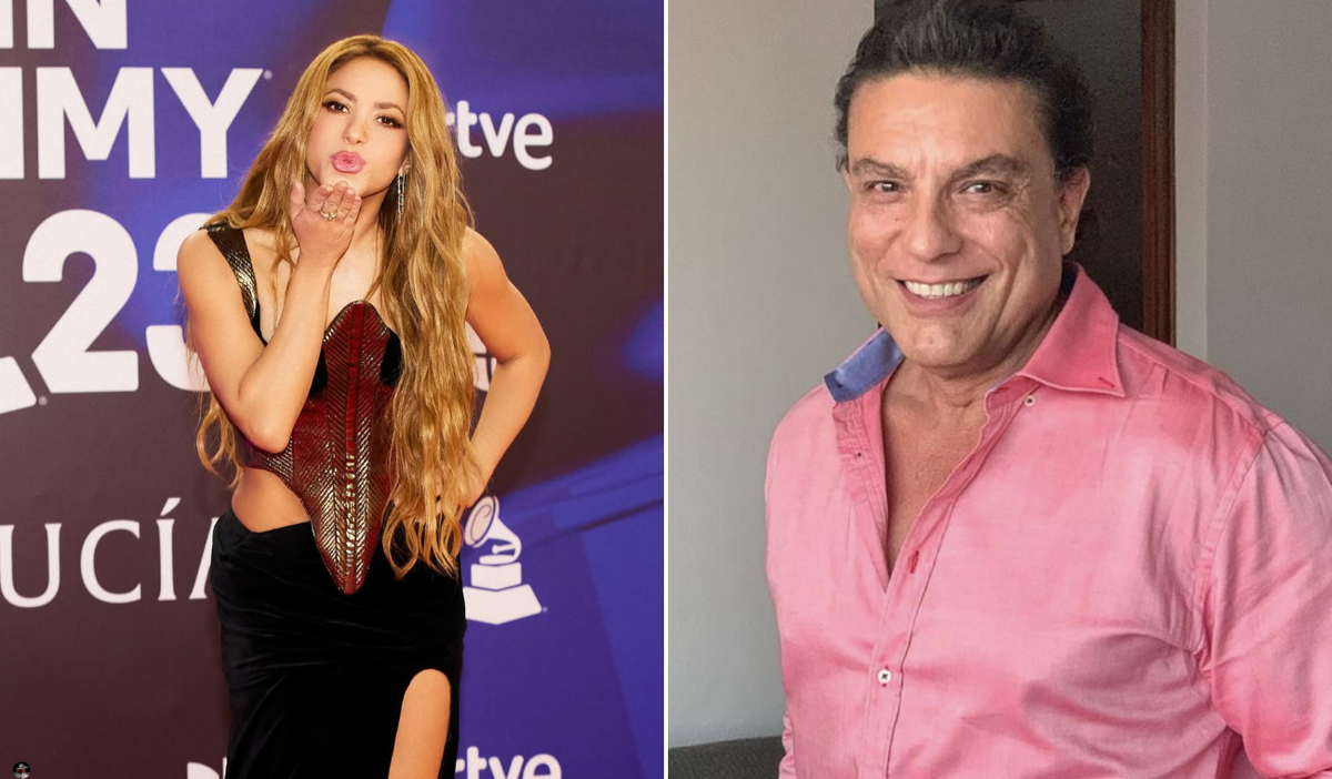 Shakira y Osvaldo Ríos