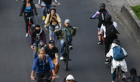 bicicletas en Bogotá.