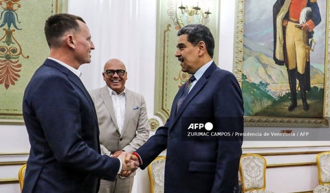 Nicolás Maduro enviado especial Trump