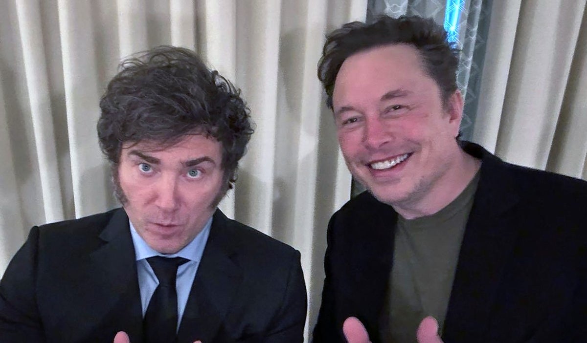 Javier Milei y Elon Musk