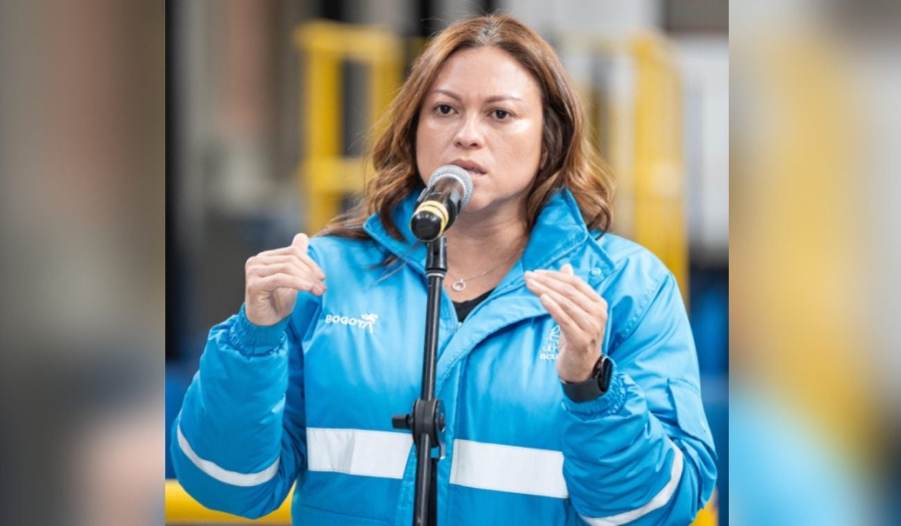 Gerente de la Empresa de Acueducto y Alcantarillado de Bogotá (EAAB), Natasha Avendaño García