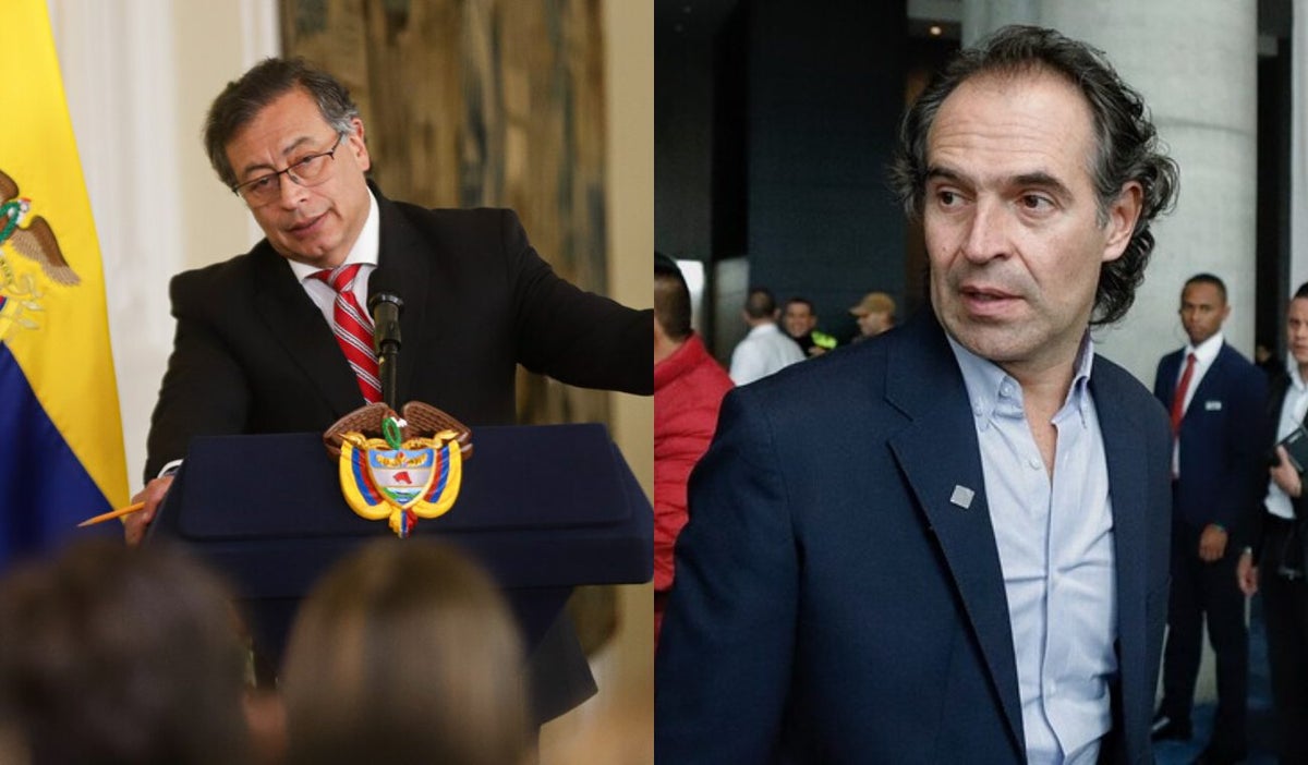 Gustavo Petro y Fico Gutiérrez