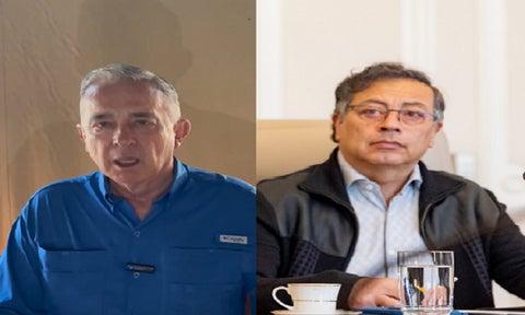Petro y Uribe