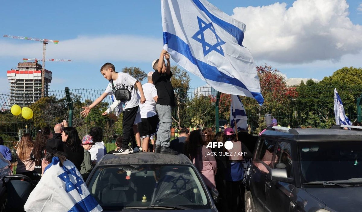 Liberación de rehenes de Israel