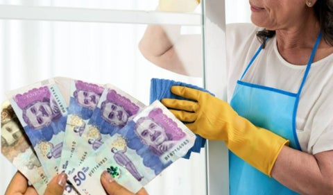 Salario mínino 2025 para una empleada dómestica