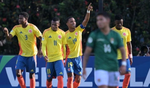 Selección Colombia en el Sudamericano Sub 20
