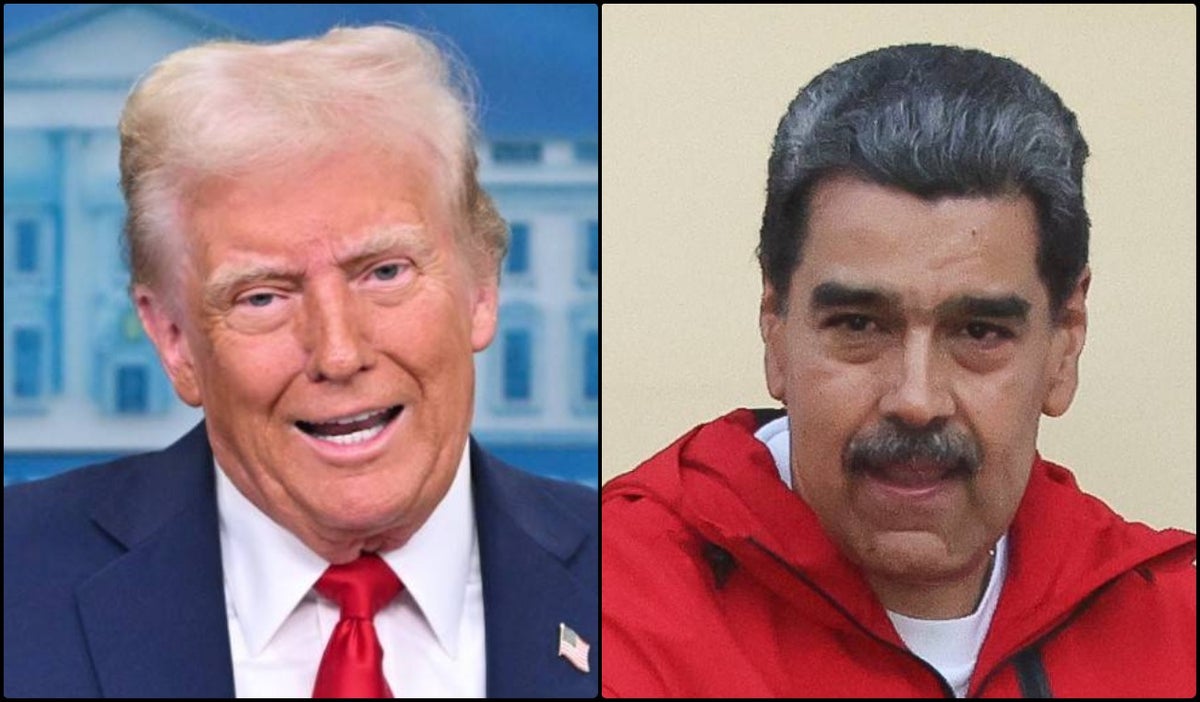 Donald Trump y Nicolás Maduro