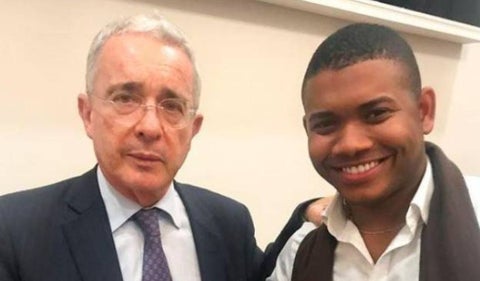 Miguel Polo Polo y Álvaro Uribe