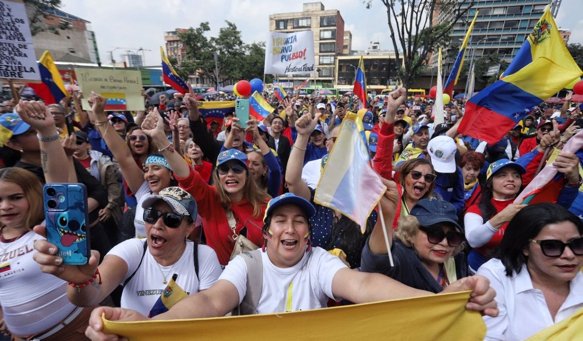 Venezolanos en Bogotá