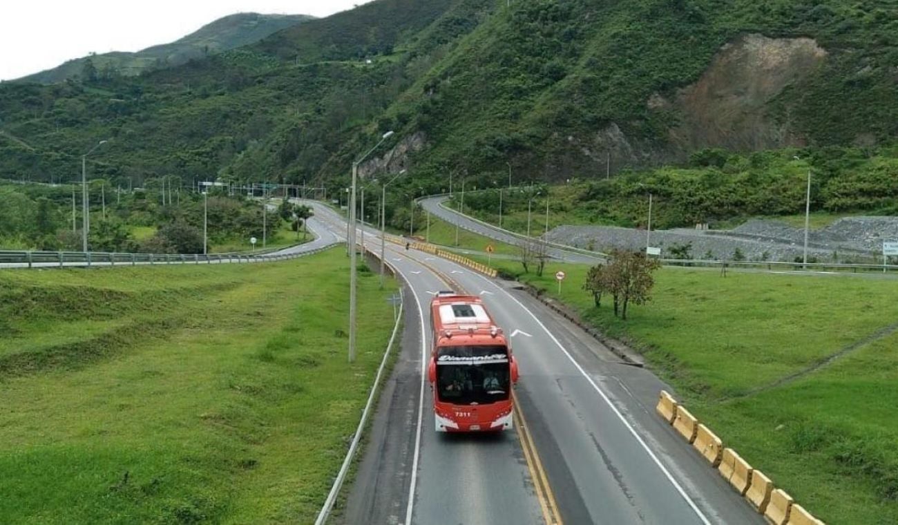 Vía Bogotá - Villavicencio