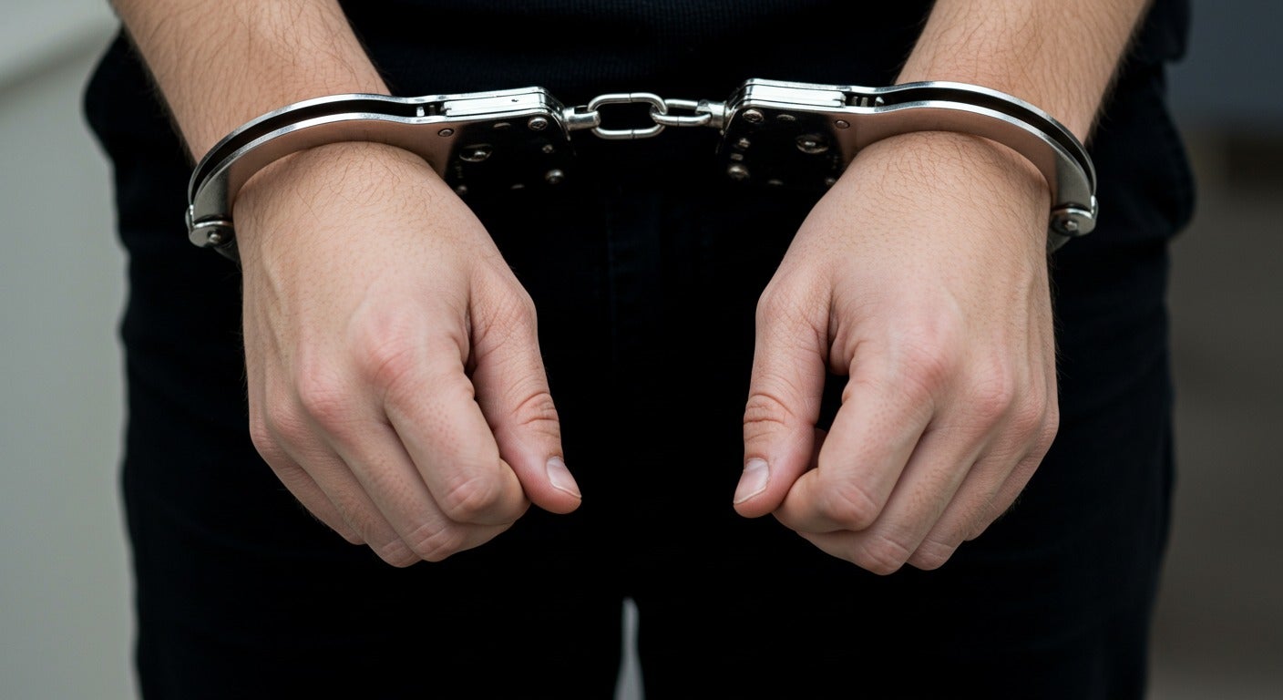 Hombre arrestado