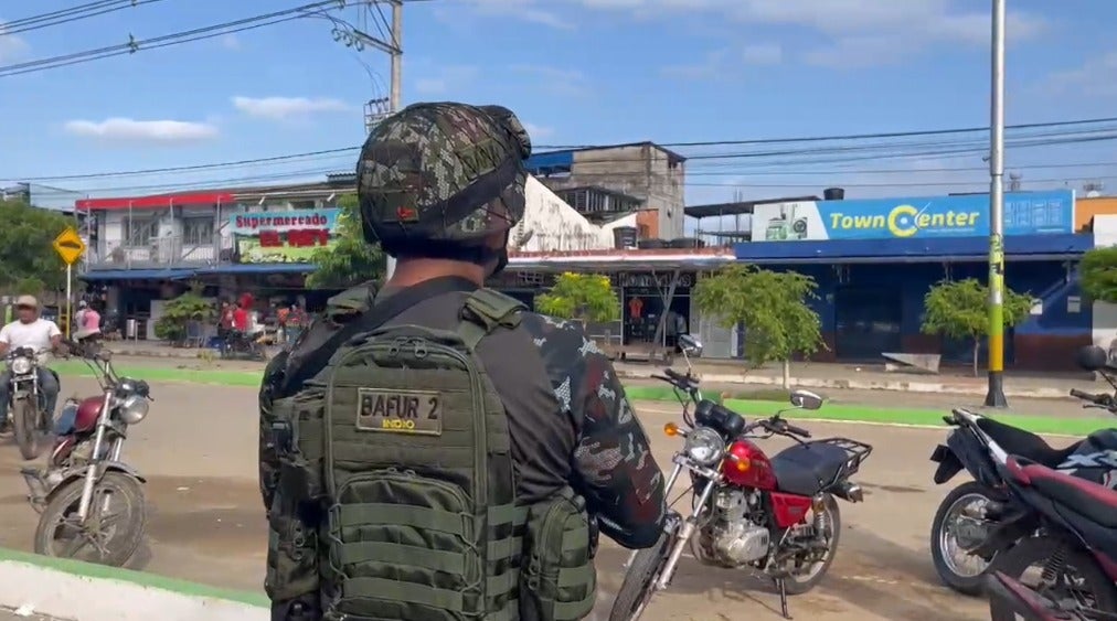 Combates con el ELN - Ejército Nacional