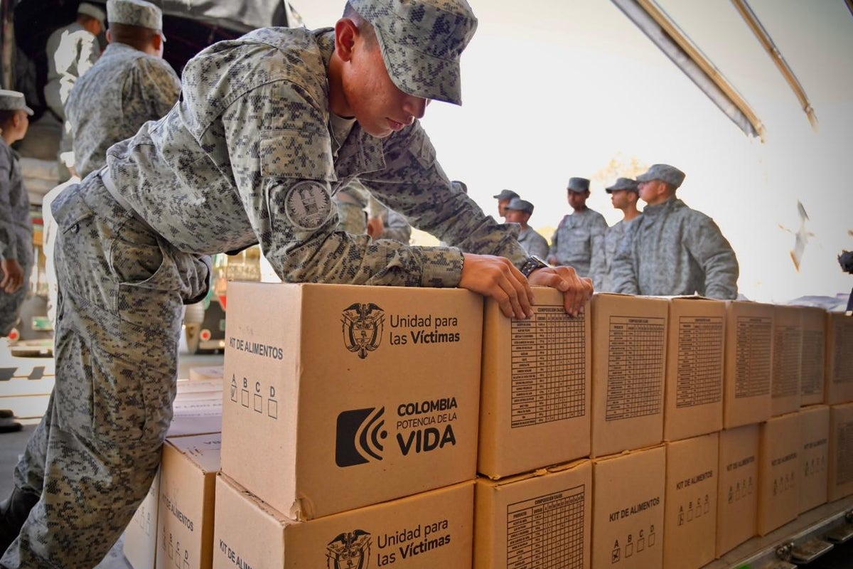 Ayudas / Catatumbo/ Unidad para las Víctimas / Enero 2025