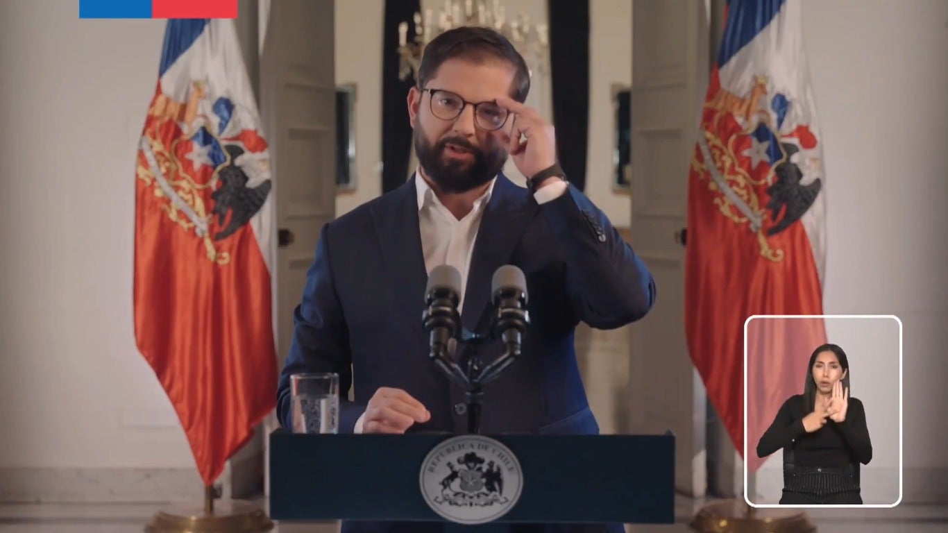 Presidente de Chile, Gabriel Boric