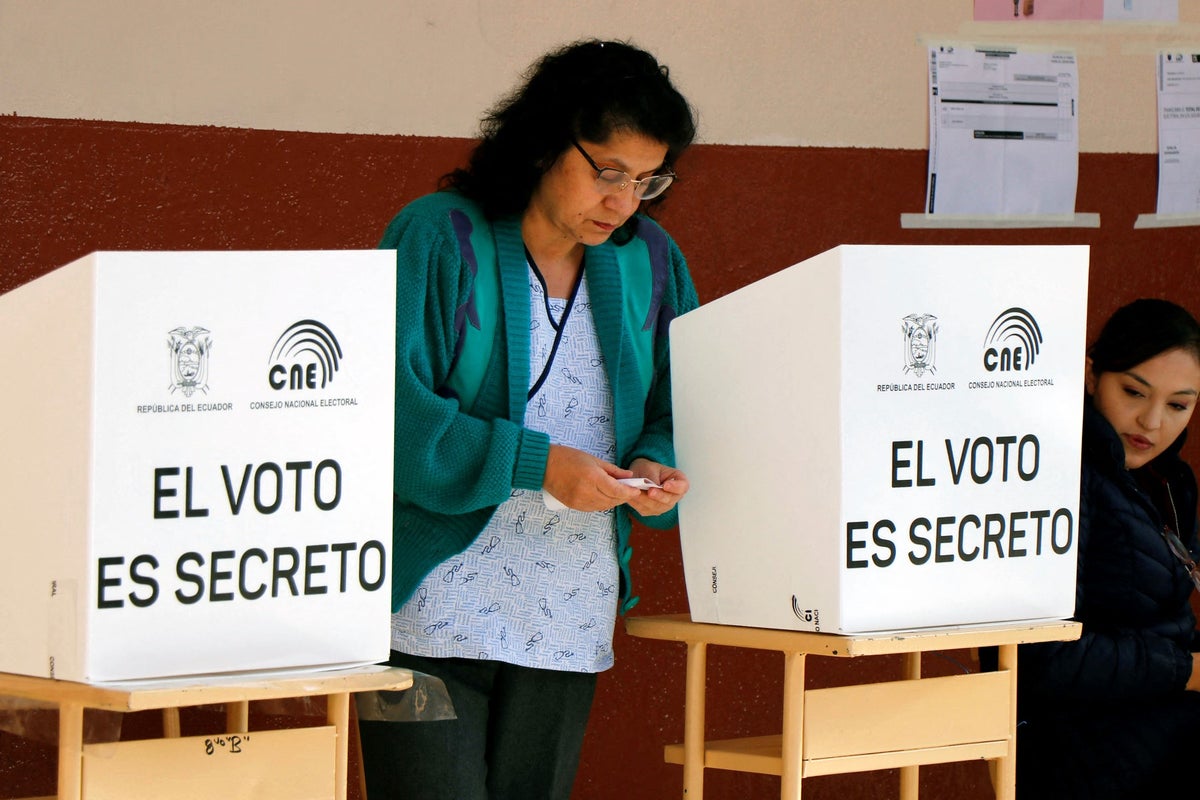 Votación en Ecuador
