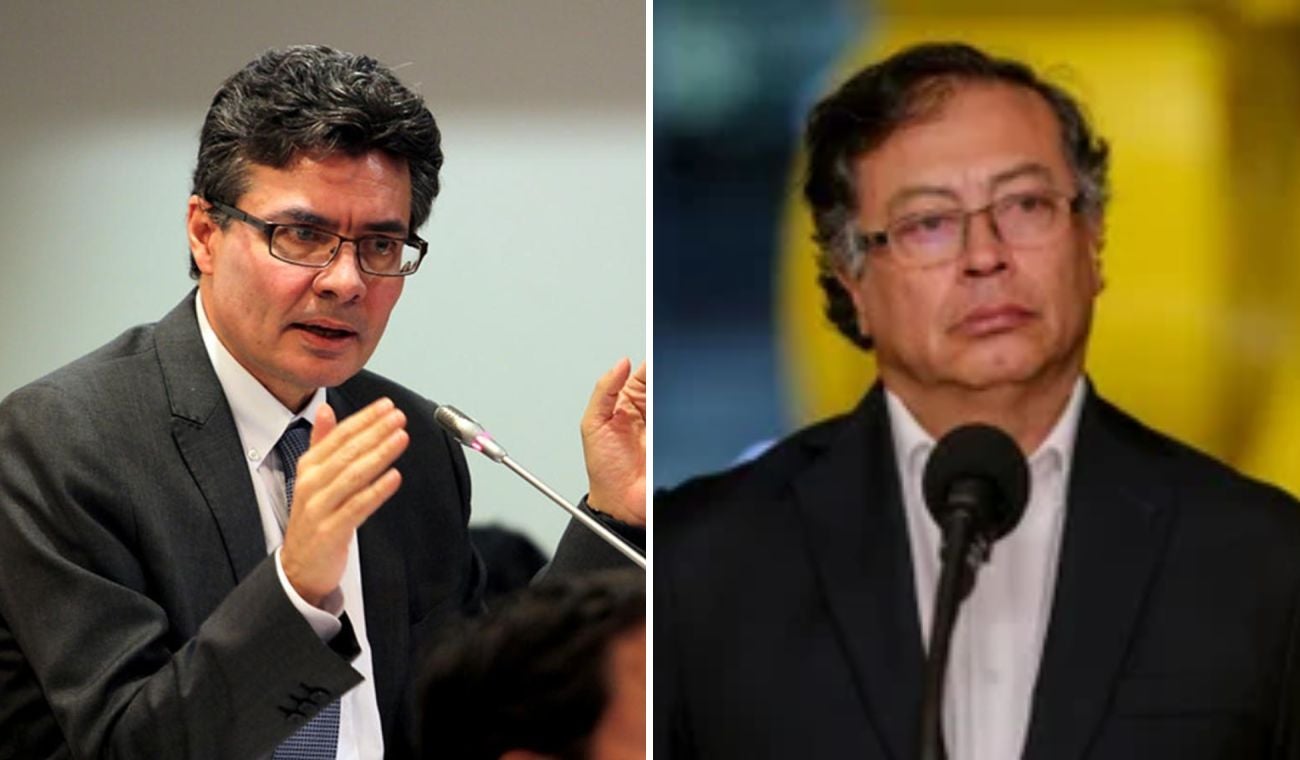 Alejandro Gaviria y Gustavo Petro