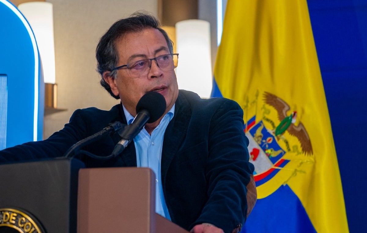El presidente Gustavo Petro, cuyo hermano fue mencionado por 'Papá Pitufo'