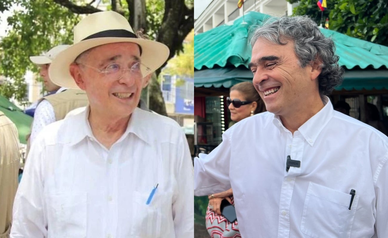 Álvaro Uribe y Sergio Fajardo se reunieron