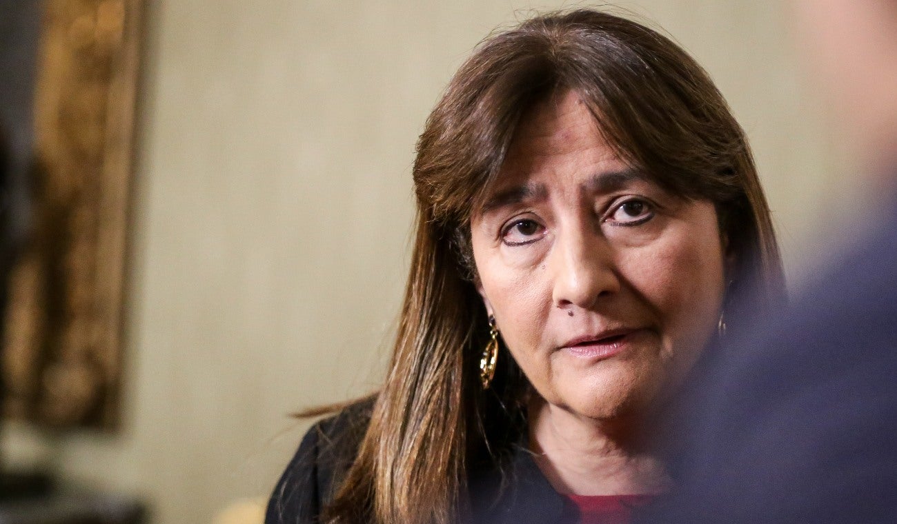 Ángela María Buitrago, ministra de Justicia, habla de las extorsiones
