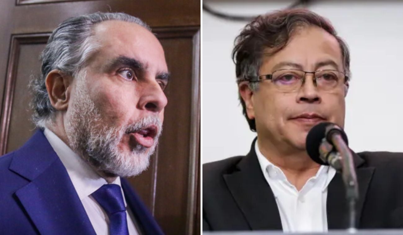 Armando Benedetti y Gustavo Petro