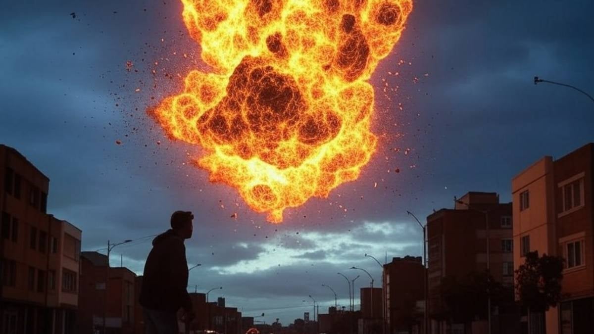 Asteroide cae sobre Bogotá