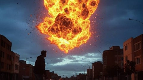 Asteroide cae sobre Bogotá