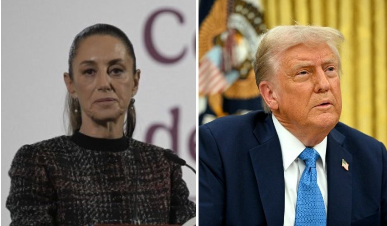 Claudia Sheinbaum y Donald Trump