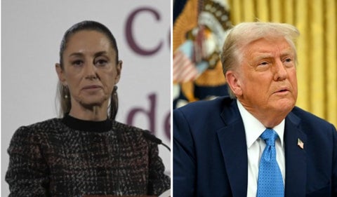 Claudia Sheinbaum y Donald Trump