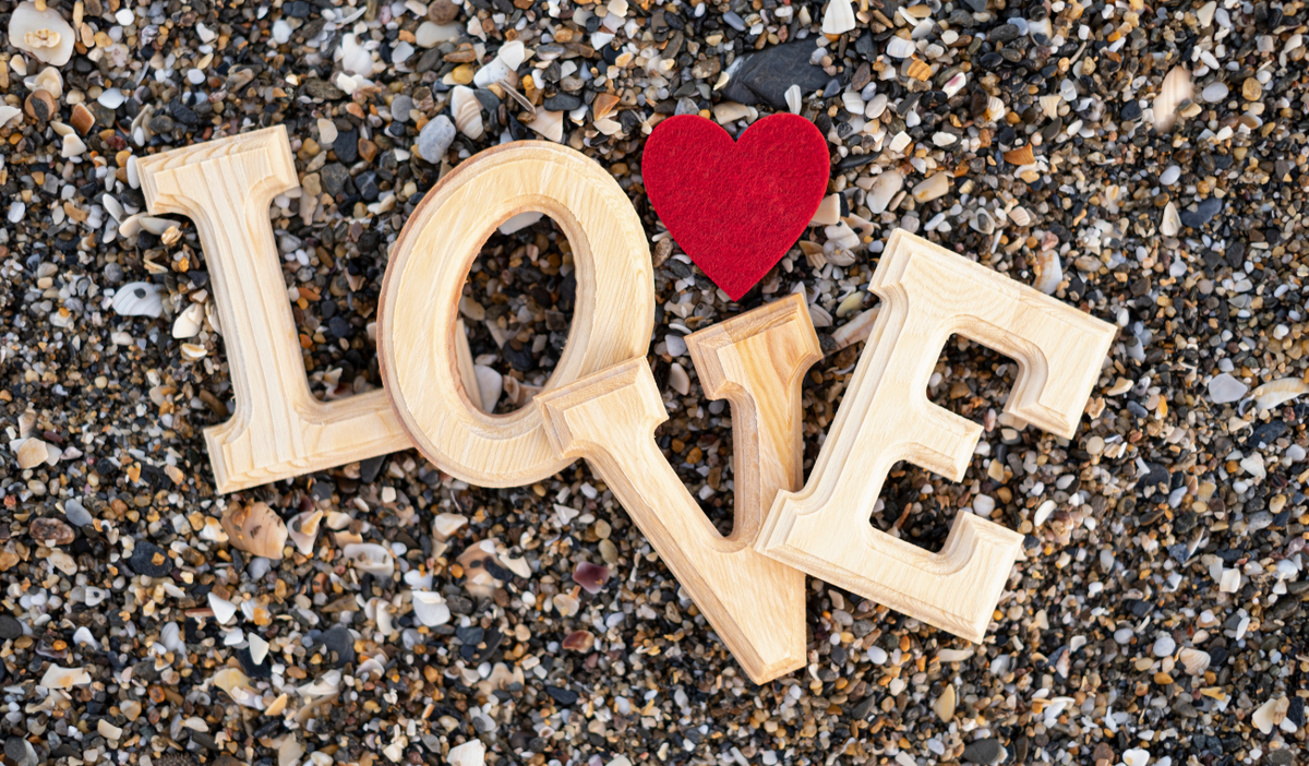 Referencia amor y San Valentín.