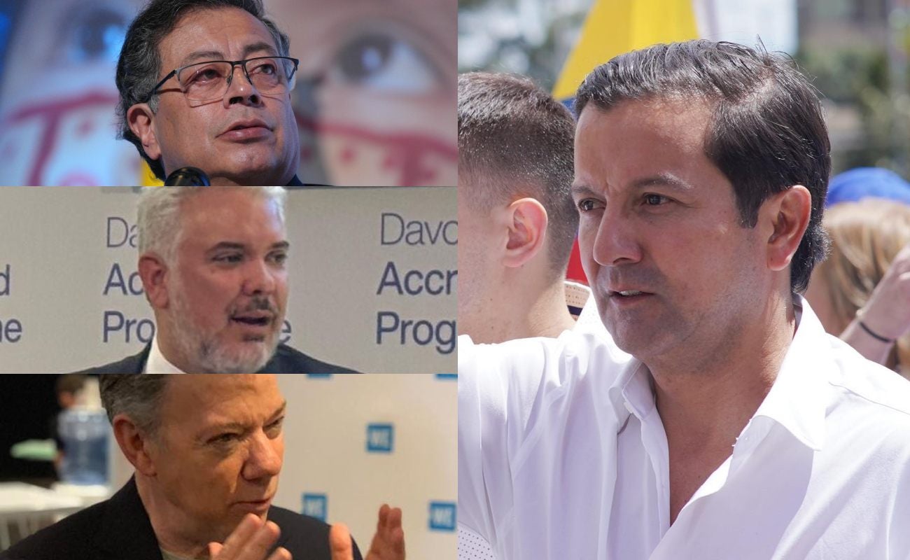 David Luna, candidato presidencial, eligió entre Petro, Duque y Santos