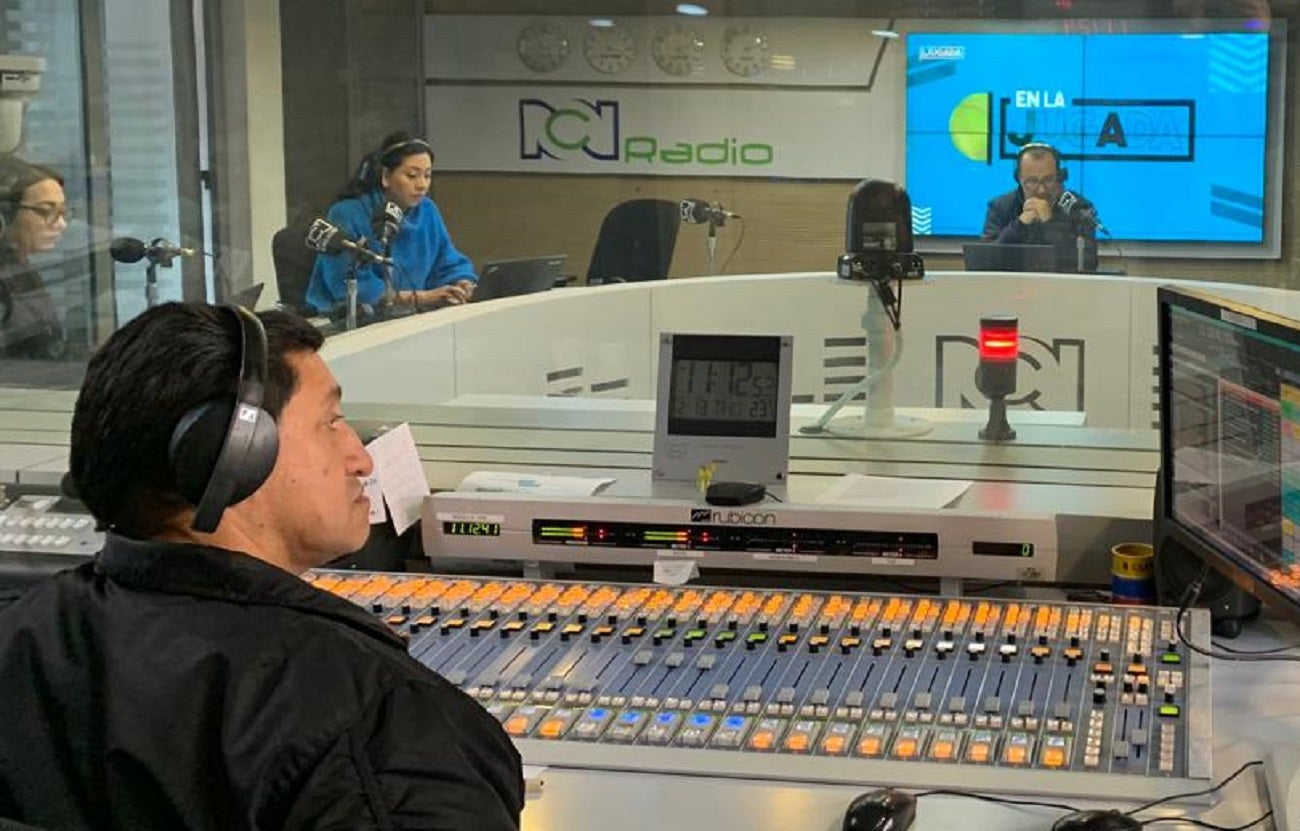 Máster de RCN Radio en vivo, con motivo del día mundial de la radio