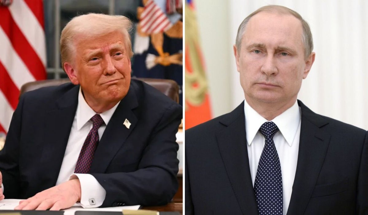 Donald Trump y Vladimir Putin
