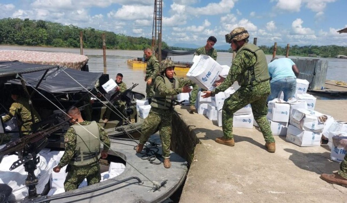 Ejército en el Chocó
