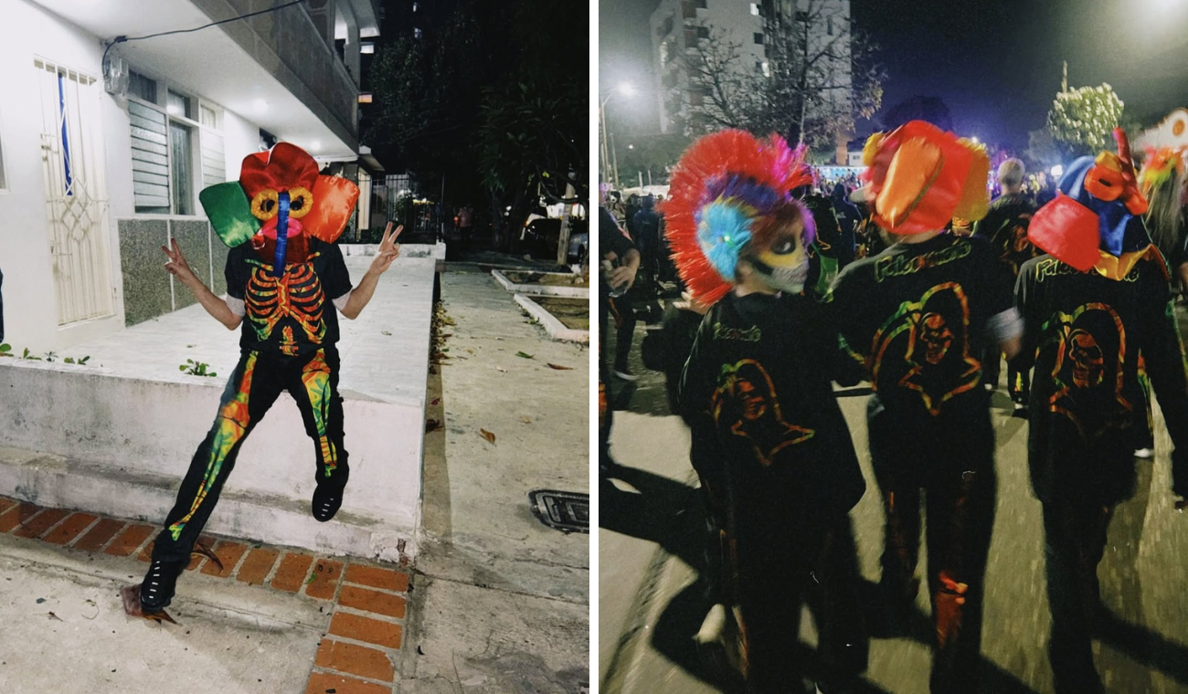 Shakira disfrutó de La Guacherna en el Carnaval de Barranquilla junto a Sasha y Milán de manera anónima