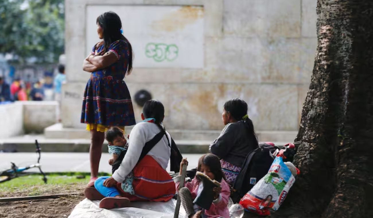 Comunidad emberá en Bogotá