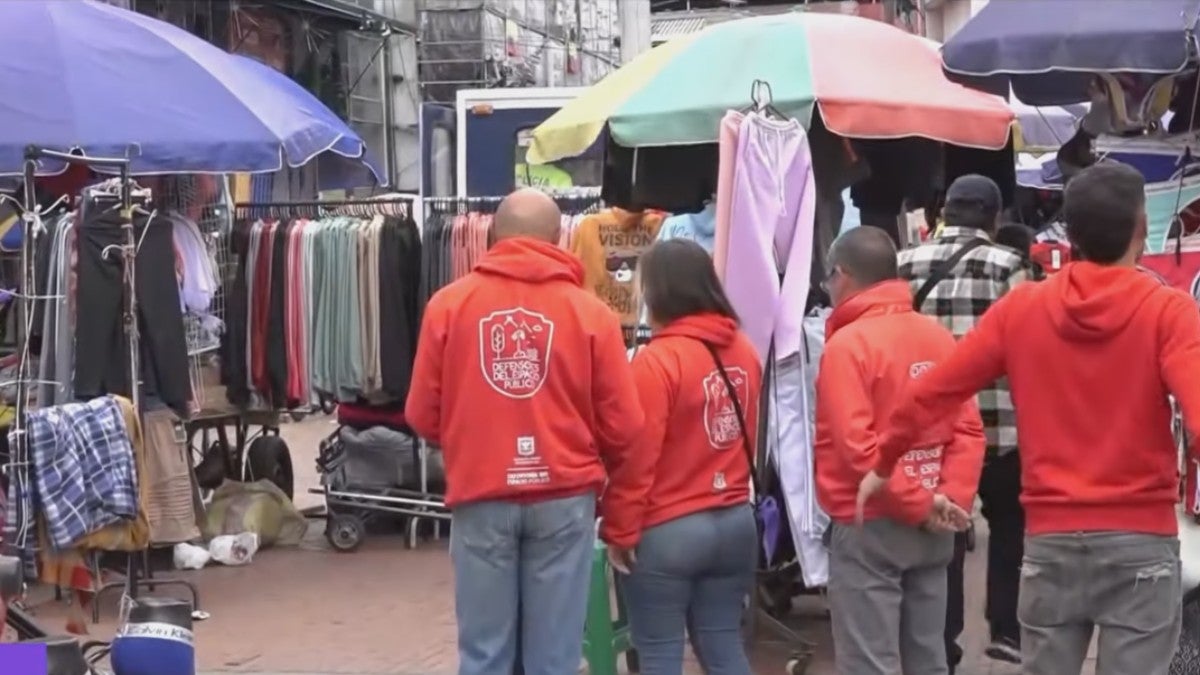 Invasión del espacio público