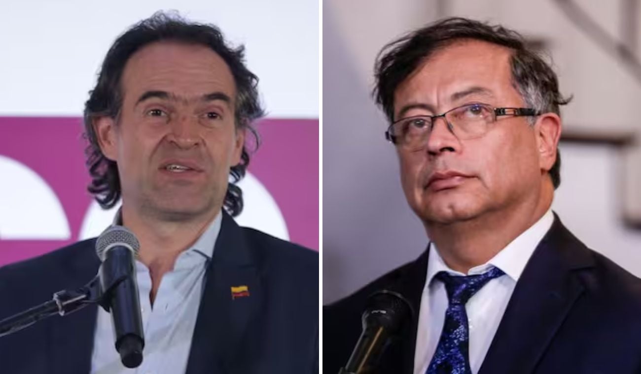 Federico Gutiérrez y Gustavo Petro