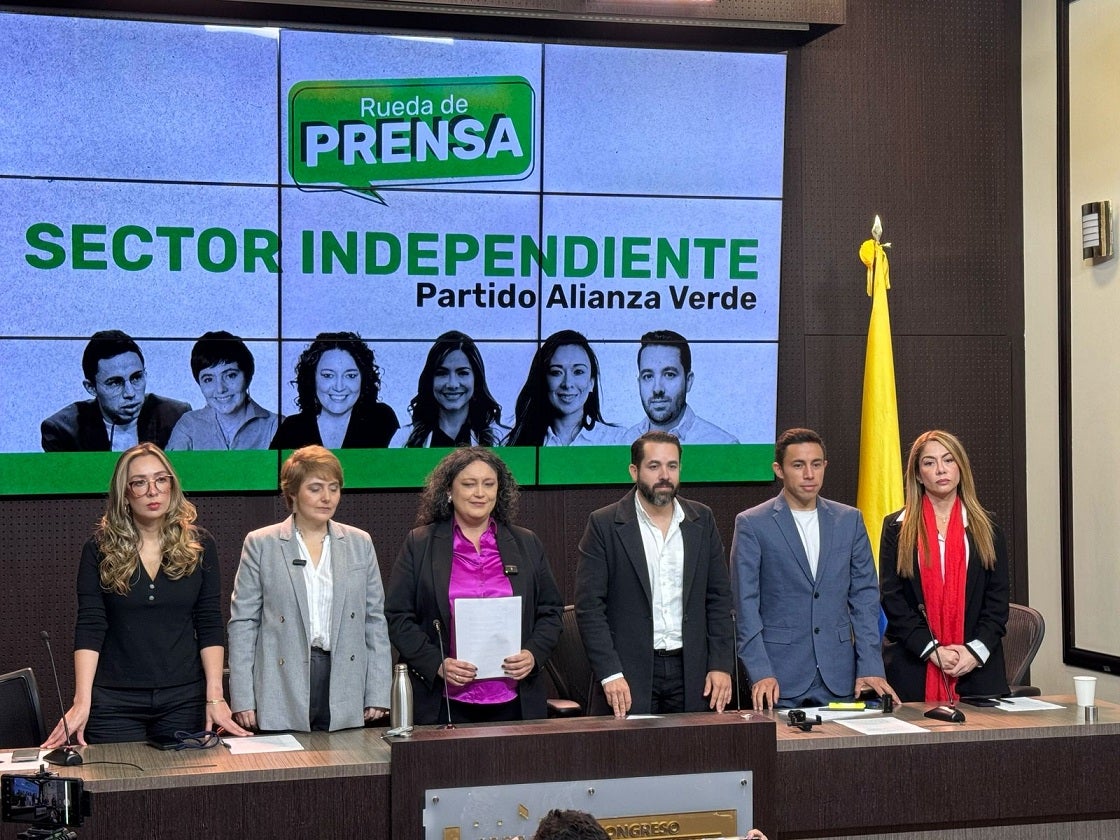 Verdes independientes escisión