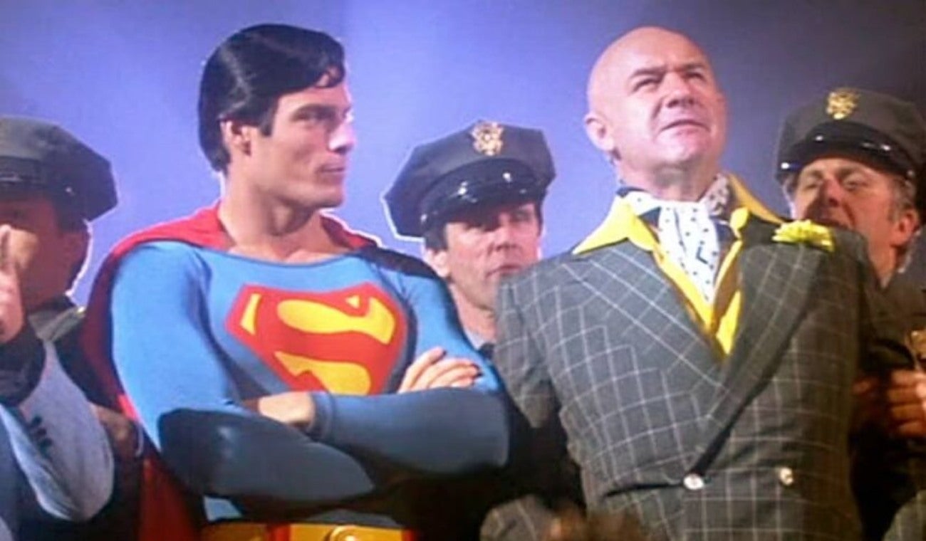 Gene Hackman en su icónico papel de Lex Luthor