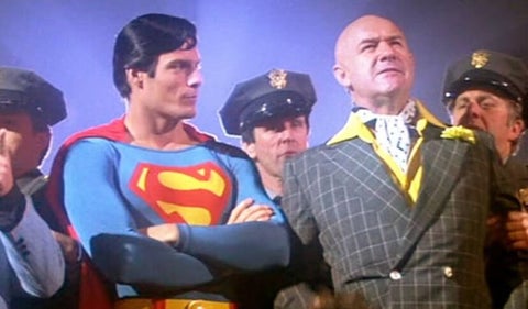 Gene Hackman en su icónico papel de Lex Luthor