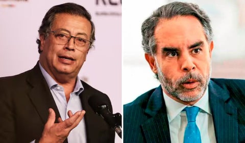 Gustavo Petro y Armando Benedetti