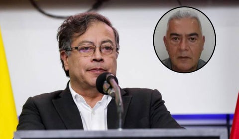 Gustavo Petro y Papa Pitufo