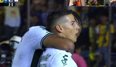 Gol de James Rodríguez en América vs León